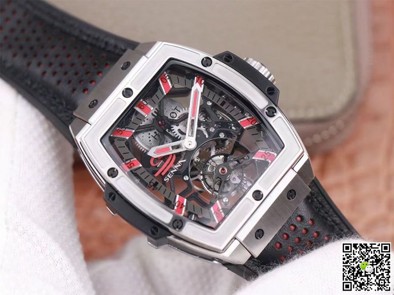 Hublot Replica Masterpiece Tourbillon 906.NX.0129.VR.AES13 1:1 Best Edition JB Factory Red Hour Swiss HUB 9006