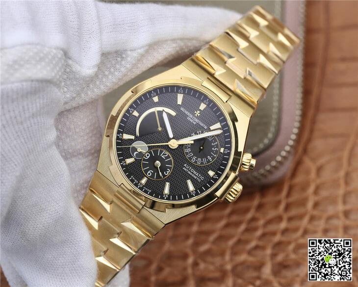 Replica Vacheron C0nstan1n Overseas 49150 1:1 Best Edition TWA Factory 18K Yellow Gold