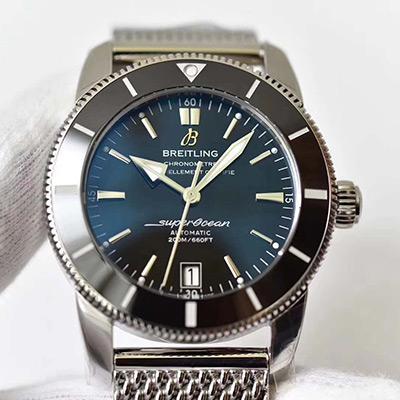 Breitling Replica S*perocean Heritage II AB201013 GF Factory 1:1 Best Edition Swiss ETA9015 Blue Dial