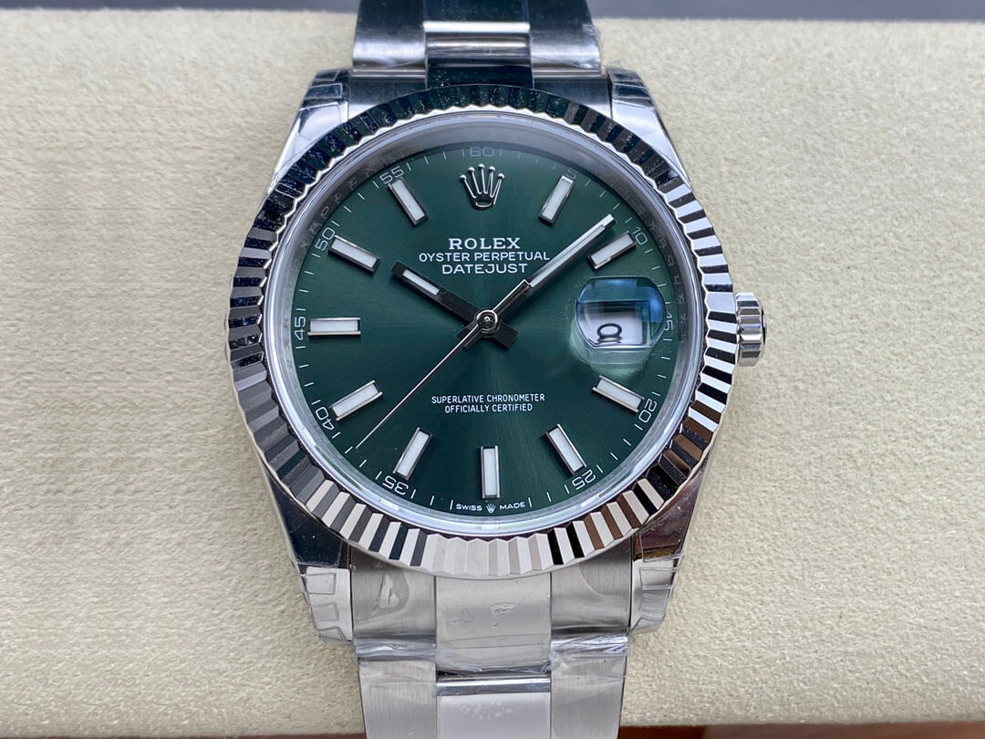 Replica R01ex Datejust M126334-0028 1:1 Best Edition VS Factory Green Dial