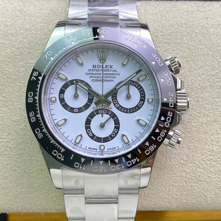 Replica R01ex Cosmograph Daytona M116500LN-0001 1:1 Best Edition Clean Factory White Dial