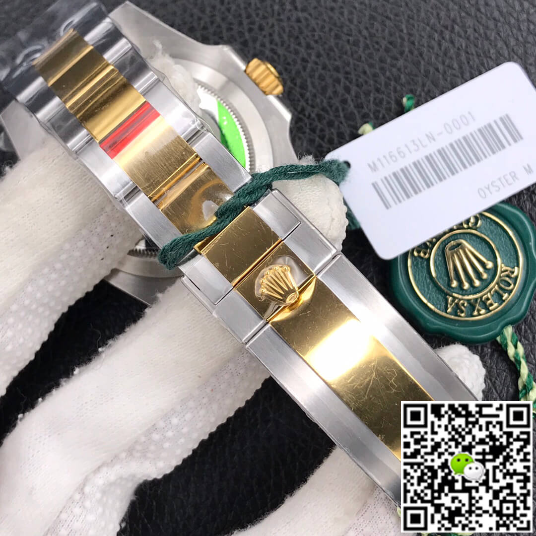 Replica R01ex Submariner 116613LB-97203 1:1 Best Edition VS Factory Blue Dial