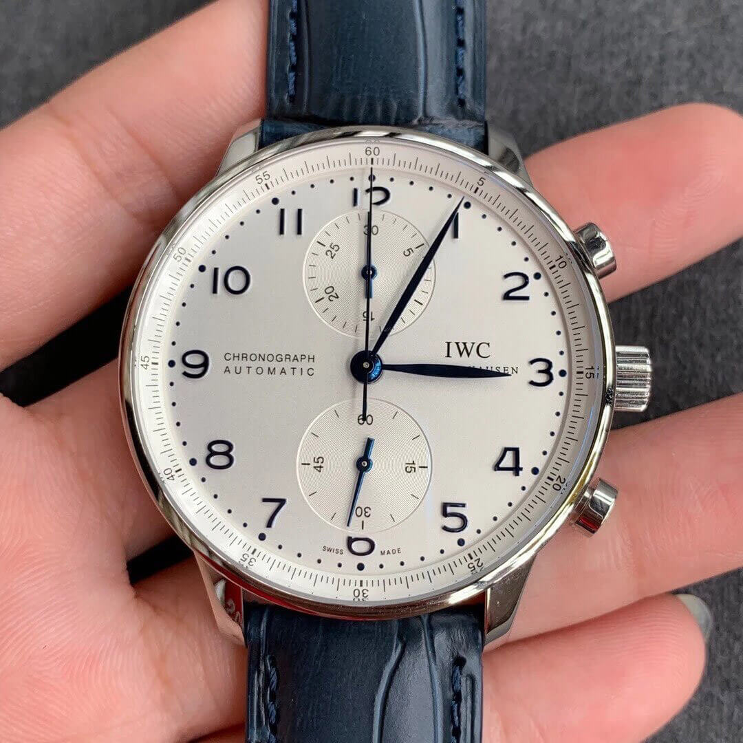 Replica IWC Portugieser IW371446 1:1 Best Edition ZF Factory V2 White Dial