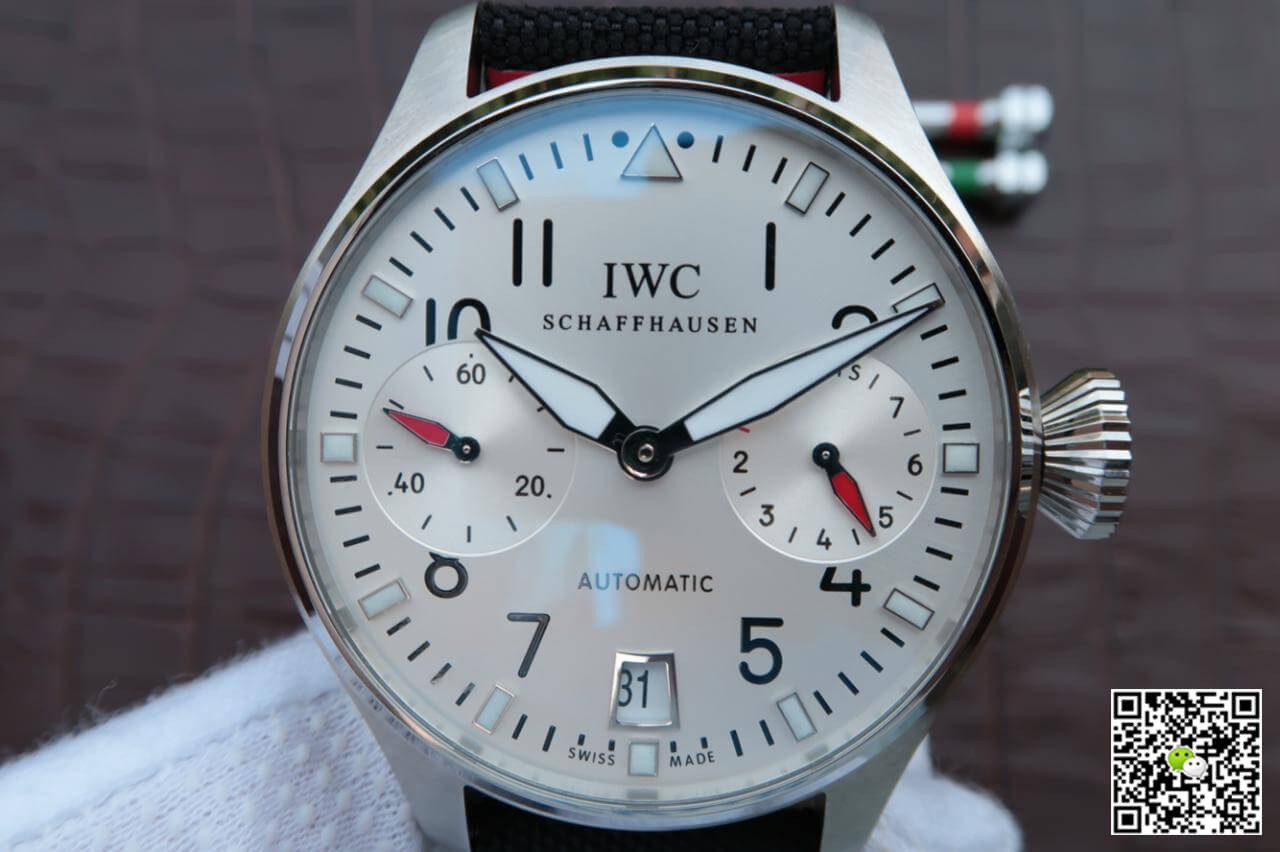 Replica IWC Pilot 3777 Limited Edition 1:1 Best Edition ZF Factory White Dial