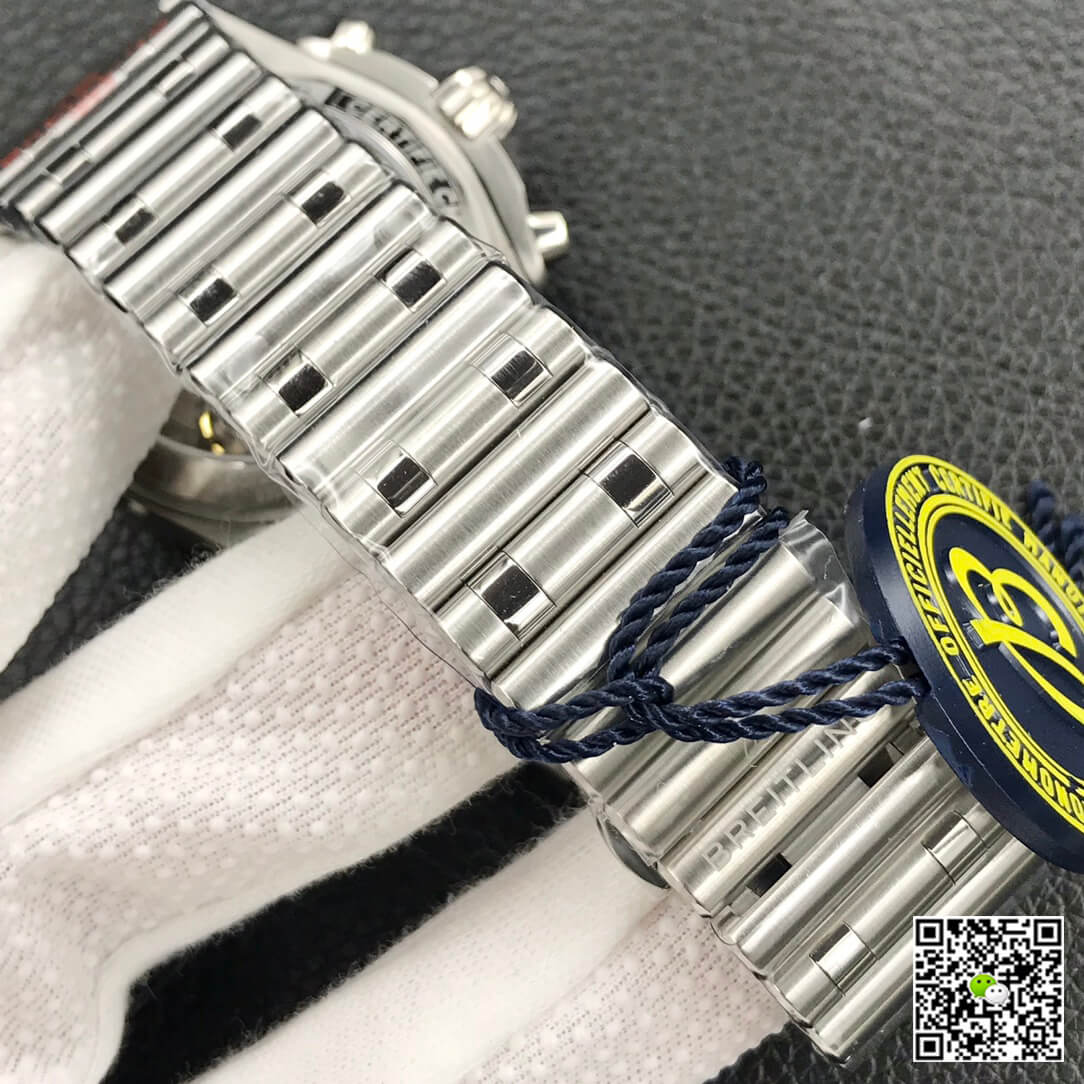 Replica Breitling Chronomat AB0134101C1A1 1:1 Best Edition Stainless Steel Blue Dial