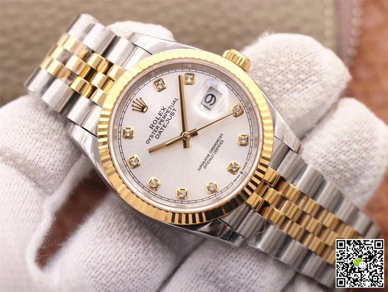 Replica R01ex Datejust 126233 1:1 Best Edition White Dial