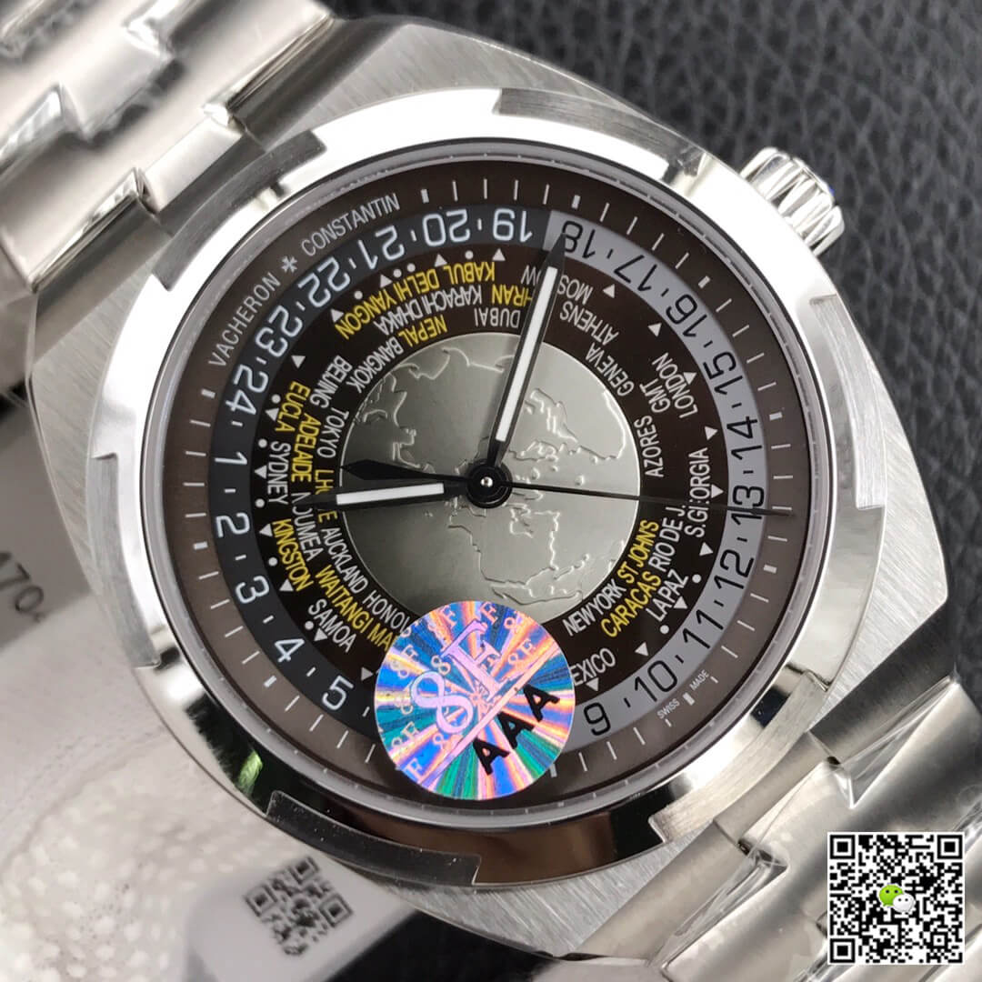Replica Vacheron C0nstan1n Overseas 7700V/110A-B176 1:1 Best Edition 8F Factory Brown Dial