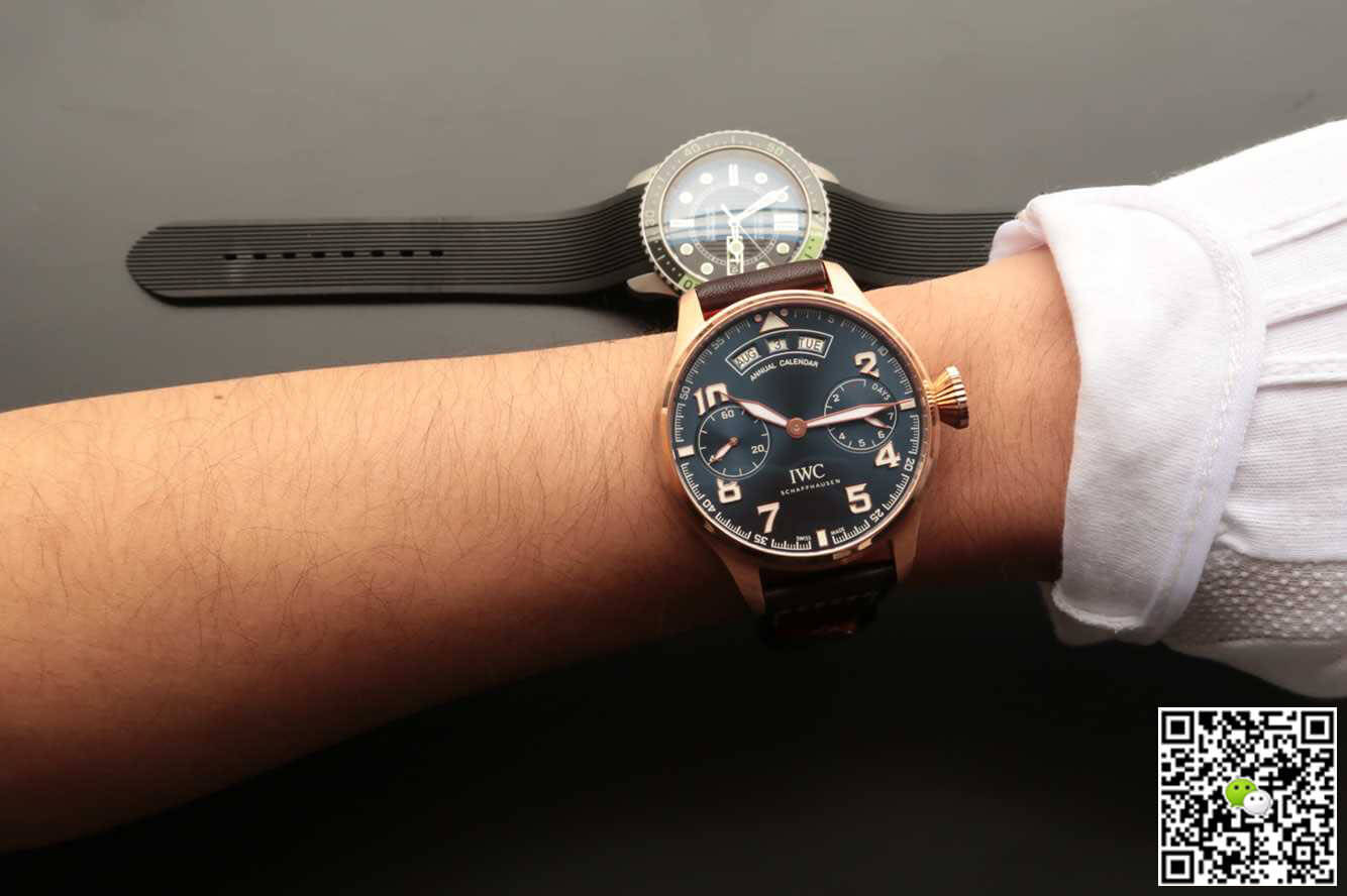 Replica IWC Pilot IW502701 1:1 Best Edition ZF Factory Blue Dial