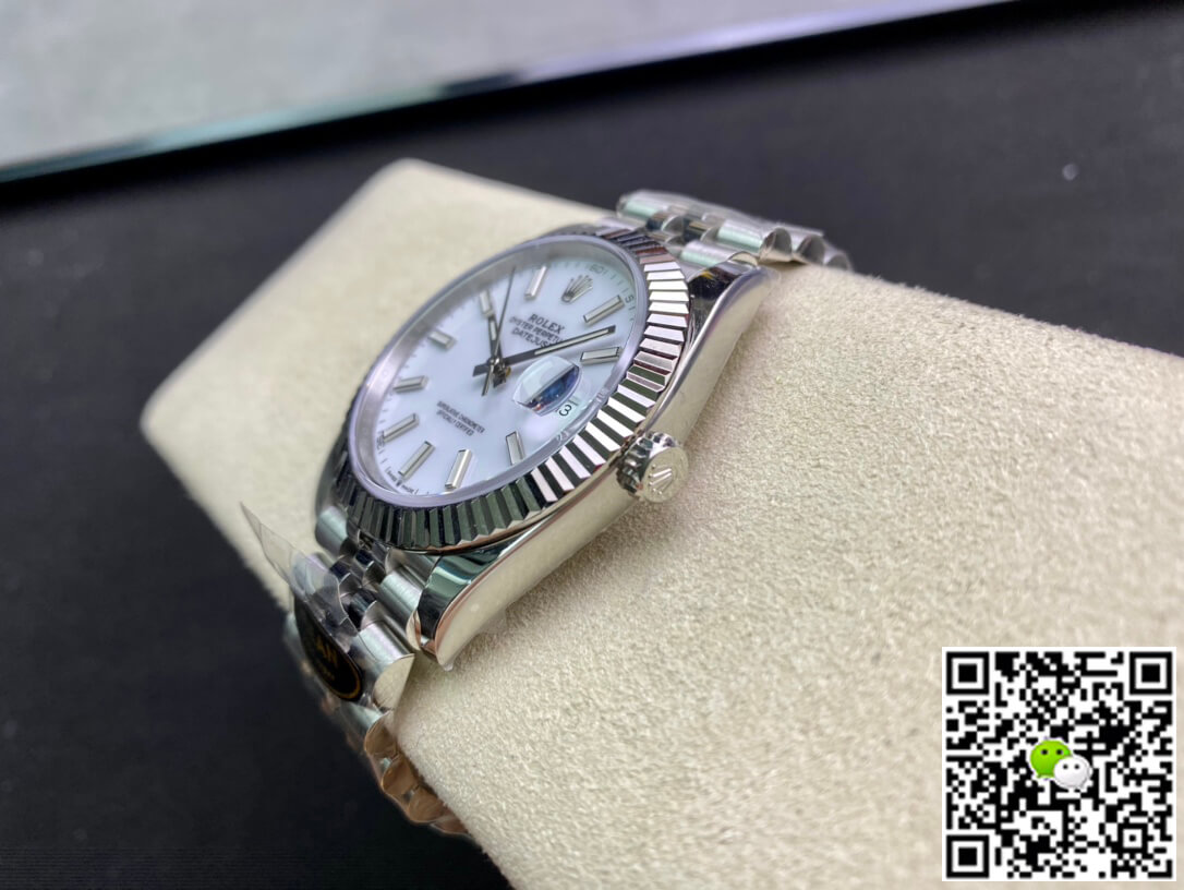 Replica R01ex Datejust M126334-0010 1:1 Best Edition Clean Factory White Dial