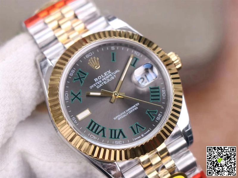 Replica R01ex Datejust M126333-0020 1:1 Best Edition Gray Dial