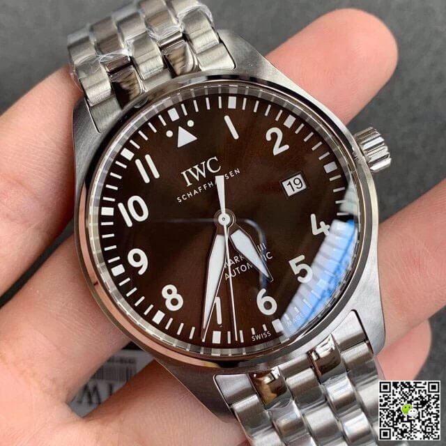 Replica IWC Pilot IW327013 1:1 Best Edition V7 Factory Brown Dial