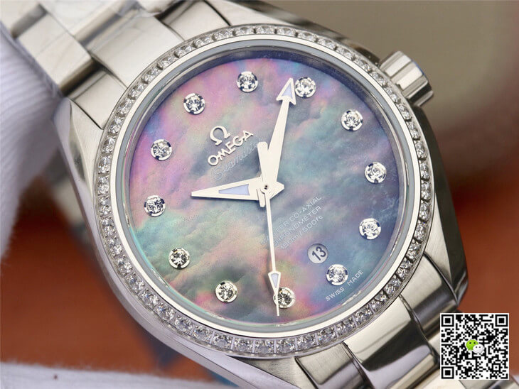 Replica 0me*ga Seamaster 231.15.34.20.57.001 Aqua Terra 150M 1:1 Best Edition 3S Factory Mother-Of-Pearl Dial