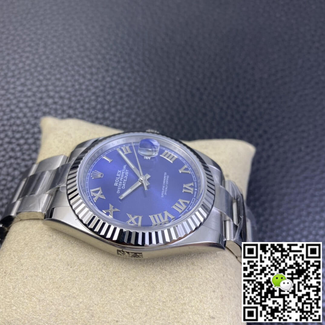 Replica R01ex Datejust M126334-0025 1:1 Best Edition Clean Factory Blue Dial