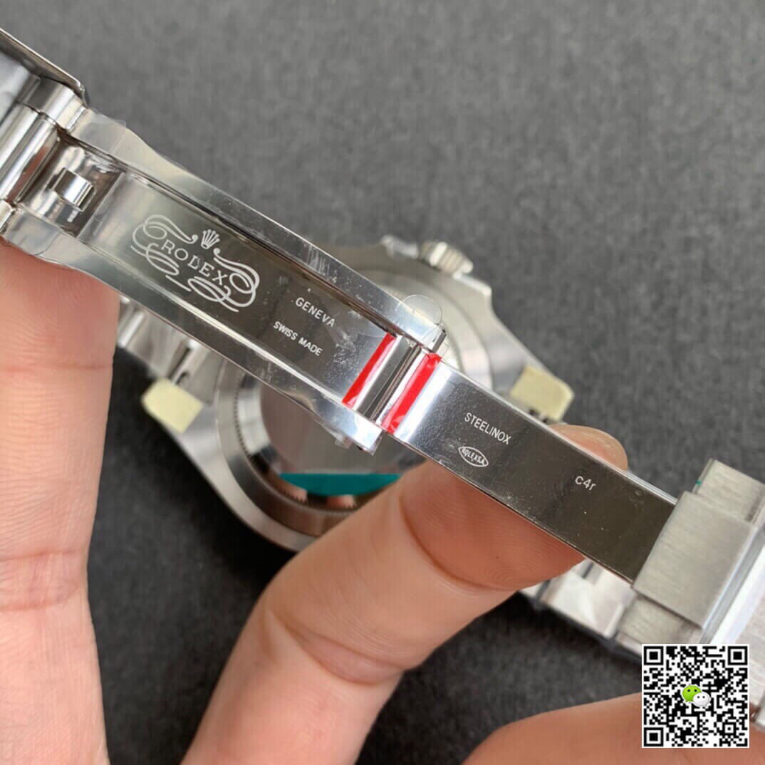 R01ex Submariner Replica 116610LV 40MM 1:1 Best Edition ZZ Factory V2S Green Bezel