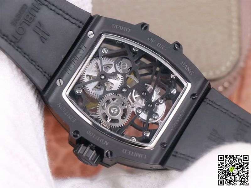 Hublot Replica Masterpiece Tourbillon 906.ND.0129.VR.AES12 1:1 Best Edition JB Factory Skeletonized Dial Swiss HUB 9006