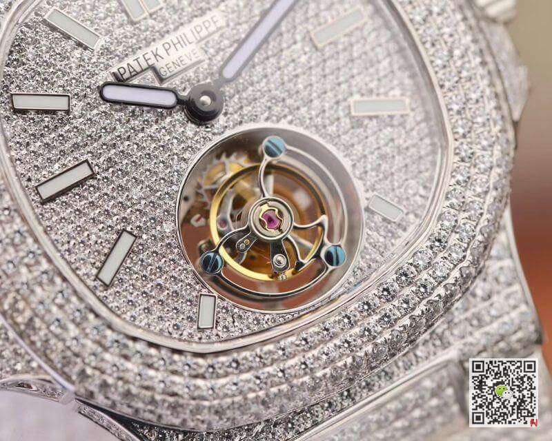 Pat*k Phi1i*pe Replica Nautilus Tourbillon R8 Factory 1:1 Best Edition Swiss Hand-Winding Tourbillon Movement