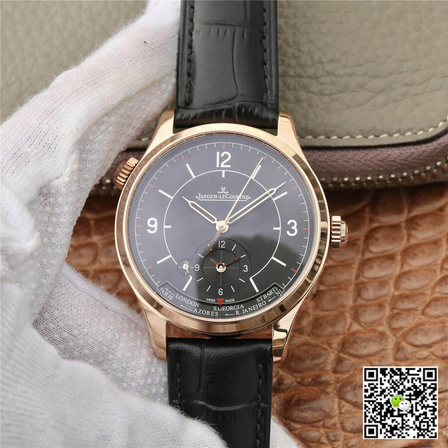 Replica Jaeger-LeCoultre Master 1428530 1:1 Best Edition TF Factory Black Dial