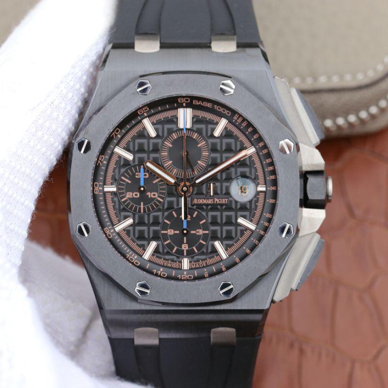 Replica Audemars P1g*et Royal Oak Offshore 26400SO.OO.A002CA.02 JF Factory 1:1 Best Edition Swiss ETA3126 Black Textured Dial