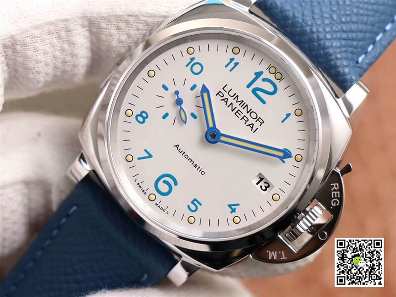Replica Pa*e*a1 Luminor Due PAM906 1:1 Best Edition VS Factory White Dial Swiss ETA