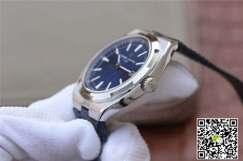 Vacheron C0nstan1n Replica Overseas 47040 JJ Factory 1:1 Best Edition Swiss ETA9015 Blue Dial