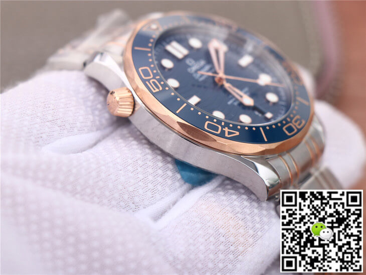 Replica 0me*ga Seamaster 210.20.42.20.03.002 1:1 Best Edition VS Factory Blue Dial