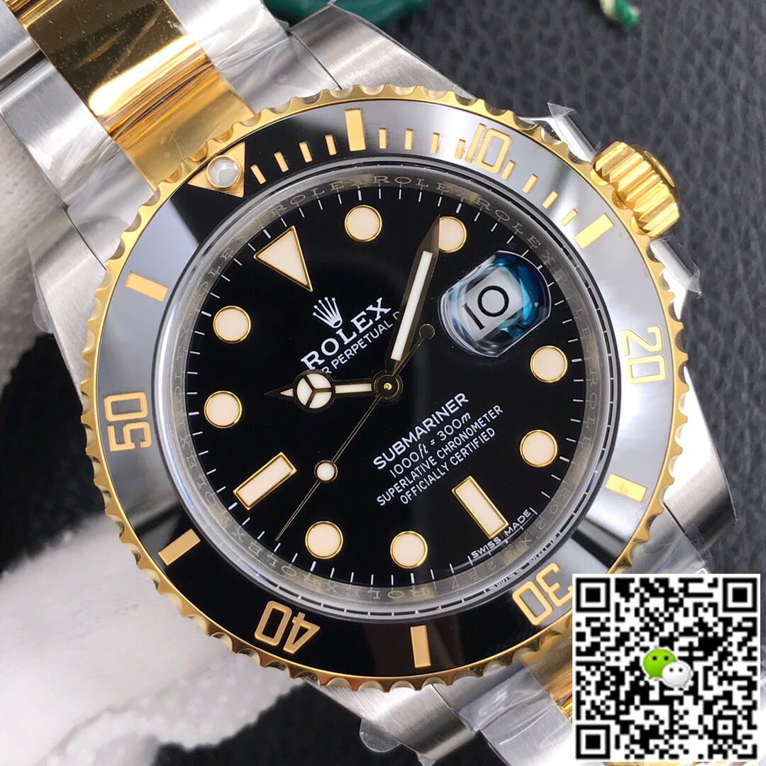 Replica R01ex Submariner 116613-LN-97203 40MM 1:1 Best Edition VS Factory Black Dial