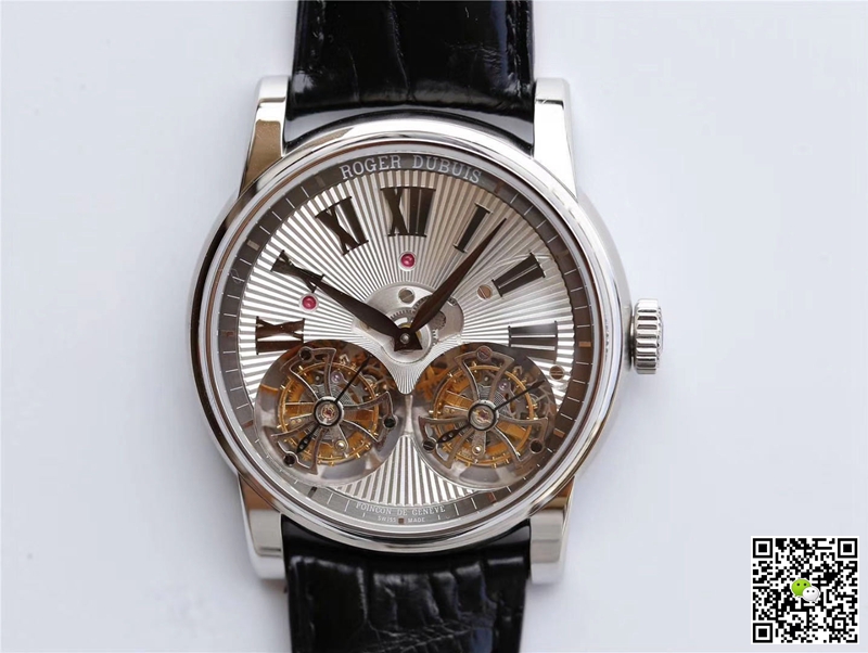 Replica Roger Dubuis Hommage RDDBHO0562 1:1 Best Edition JB Factory Silver Dial Swiss RD100