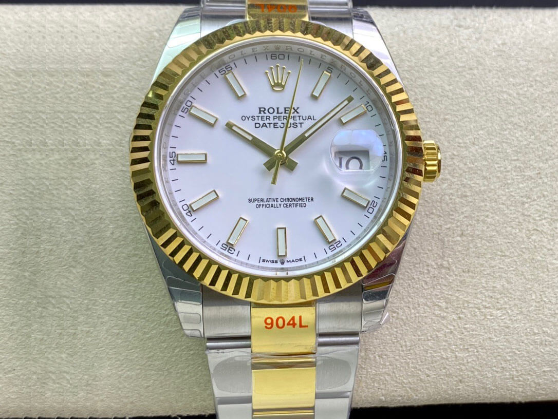 Replica R01ex Datejust M126333-0015 1:1 Best Edition EW Factory White Dial