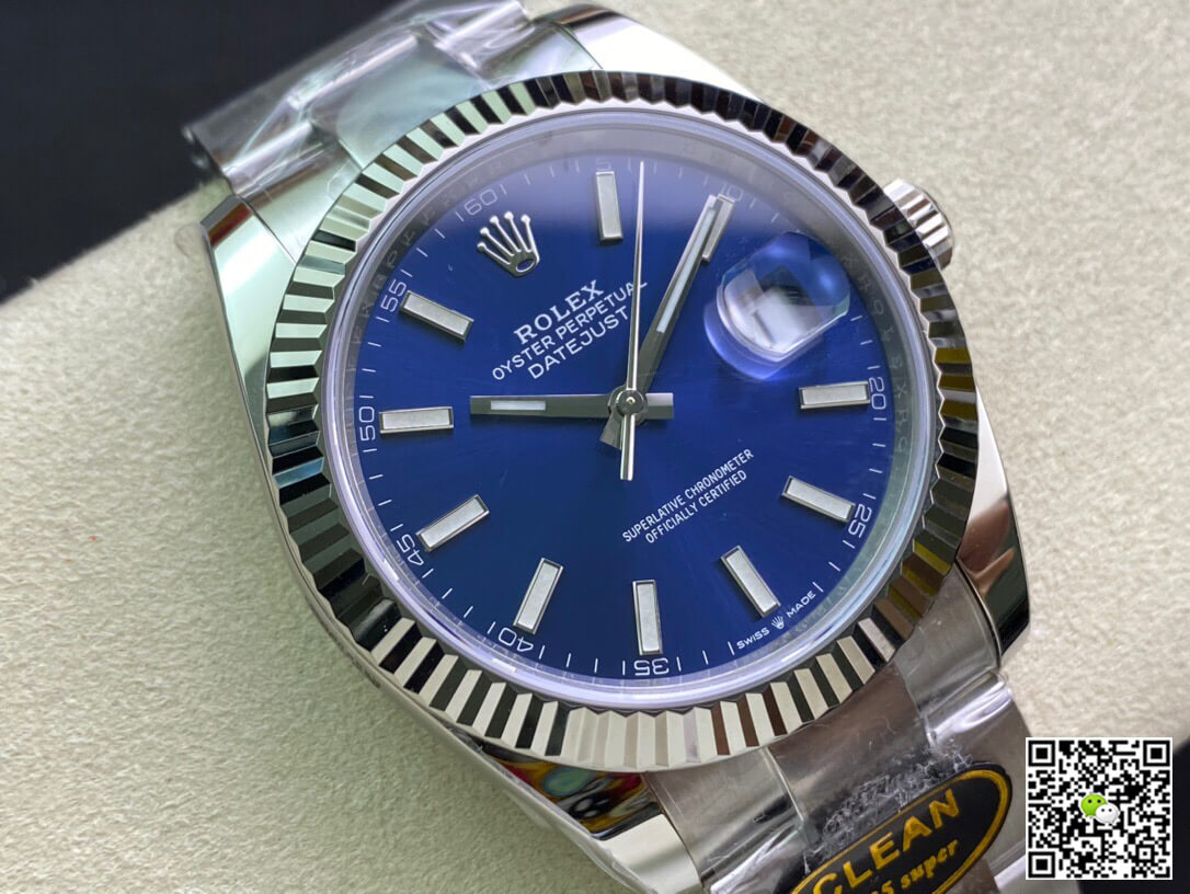 Replica R01ex Datejust M126334-0001 1:1 Best Edition Clean Factory Blue Dial