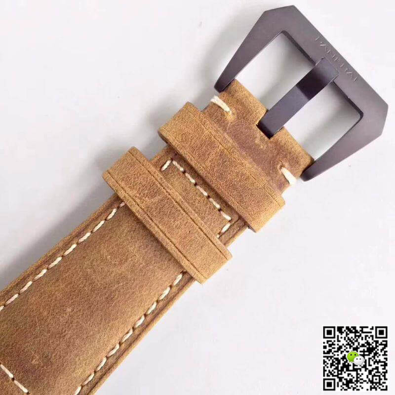 Pa*e*a1 Replica Radiomir PAM505 VS Factory 1:1 Best Edition Swiss ETA P9000 S*perlumed Gray Dial