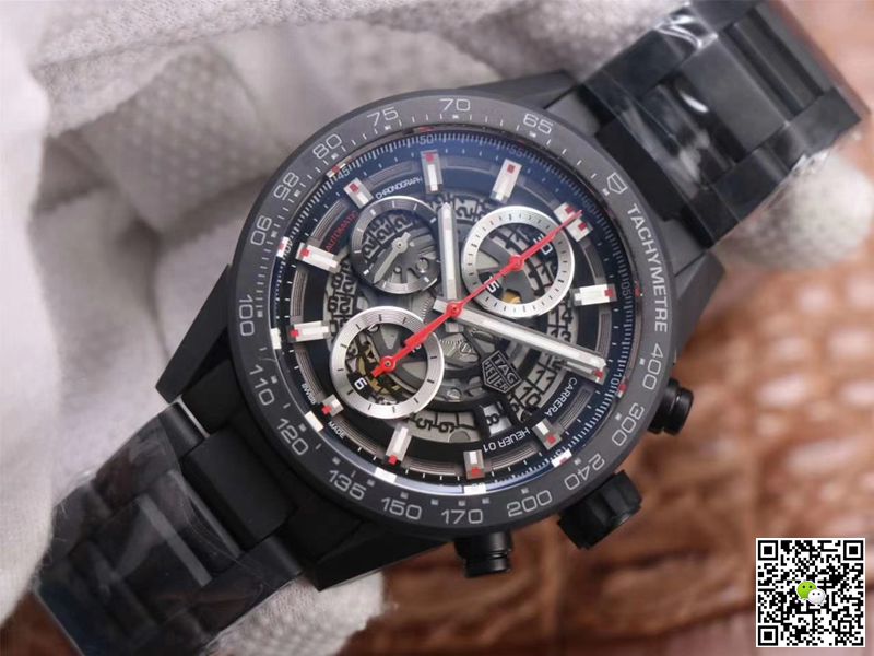 Replica Tag Heuer Carrera CAR2090.BH0729 1:1 Best Edition XF Factory Black Ceramic Customized Movement