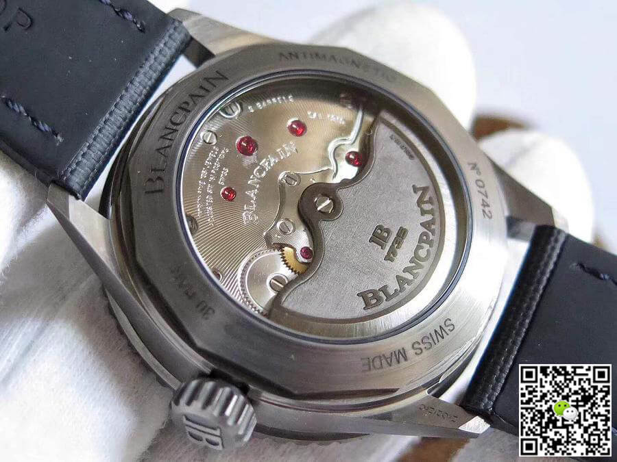 Replica Blancpain Fifty Fathoms Bathyscaphe 5000-0240-O52A ZF Factory Men Watches 1:1 Best Edition Swiss ETA1315 Blue Sunburst Dial