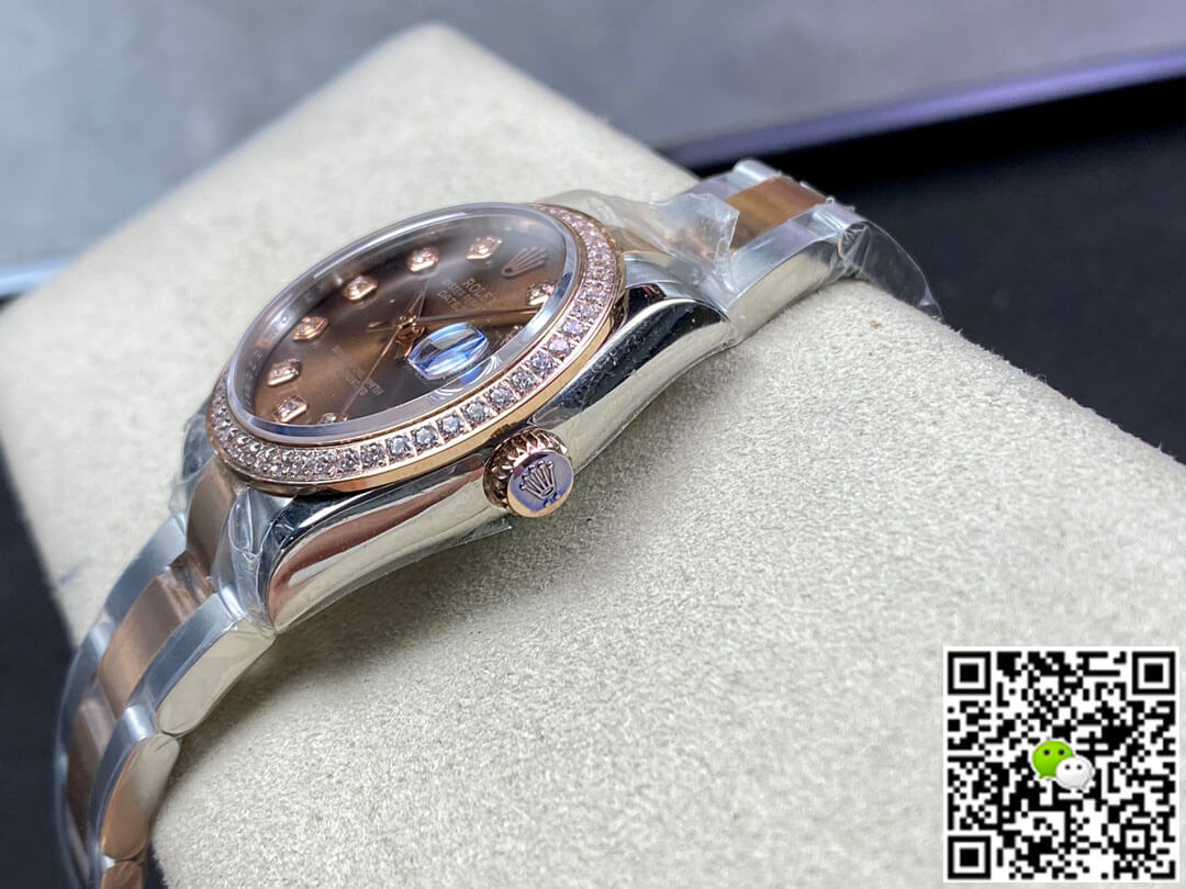 Replica R01ex Datejust M278381RBR-0027 31MM 1:1 Best Edition EW Factory Brown Dial