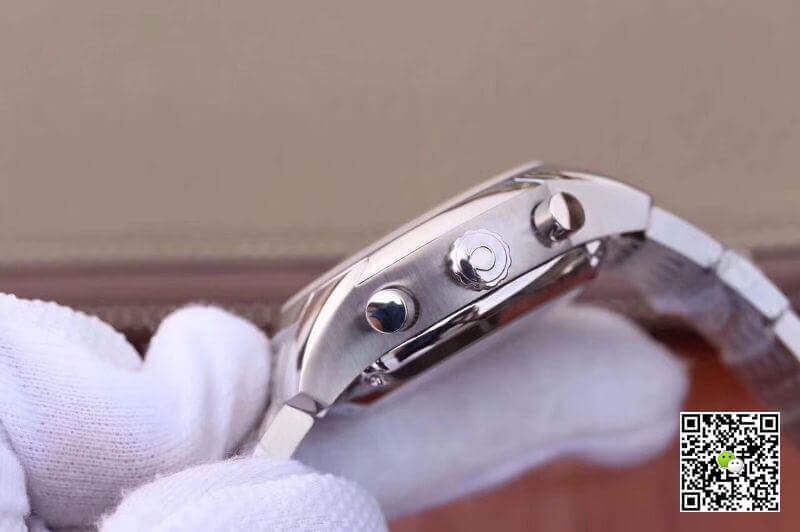 Replica 0me*ga De Ville Chronograph 42MM 431.10.42.51.02.001 OM Factory 1:1 Best Edition Swiss ETA9300 Stainless Steel Bracelet