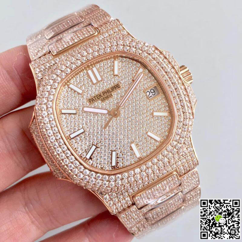 Pat*k Phi1i*pe Replica Nautilus Jumbo 5719/10G-010 1:1 Best Edition Swiss ETA 324SC D1am0nd Dial