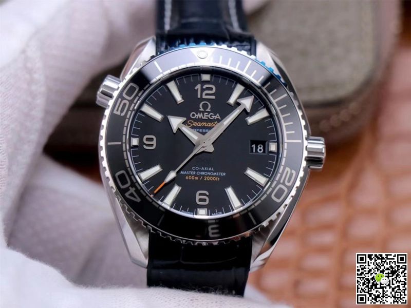Replica 0me*ga Seamaster 215.33.40.20.01.001 Planet Ocean 600M 1:1 Best Edition VS Factory Black Dial Swiss ETA8800