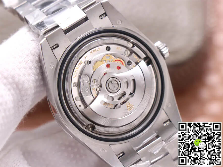 Replica R01ex Day Date M228349RBR-0003 1:1 Best Edition EW Factory Black Dial