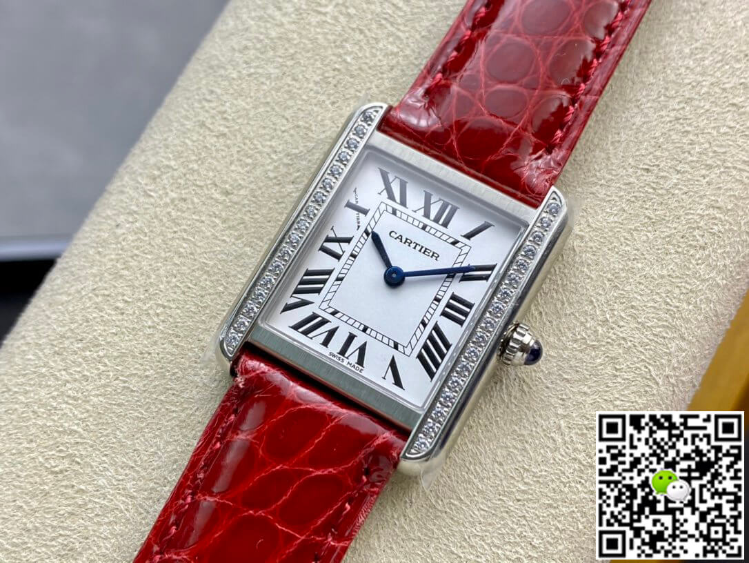 Replica Ca*t1er Tank 27MM 1:1 Best Edition K11 Factory V2 Red Strap