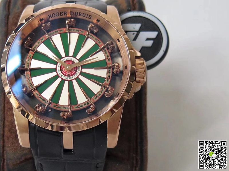 Replica Roger Dubuis Excalibur RDDBEX0398 1:1 Best Edition ZF Factory Rose Gold Swiss ETA8215