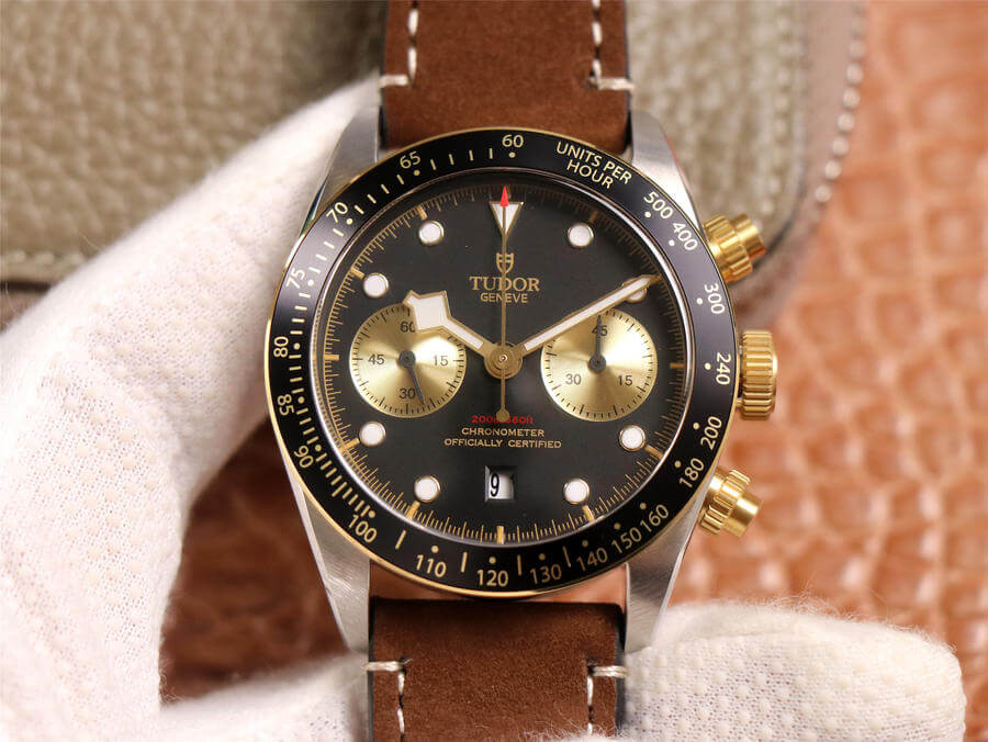 TUDOR Replica Heritage Black Bay M79363N-0002 1:1 Best Edition TW Factory Gold Steel