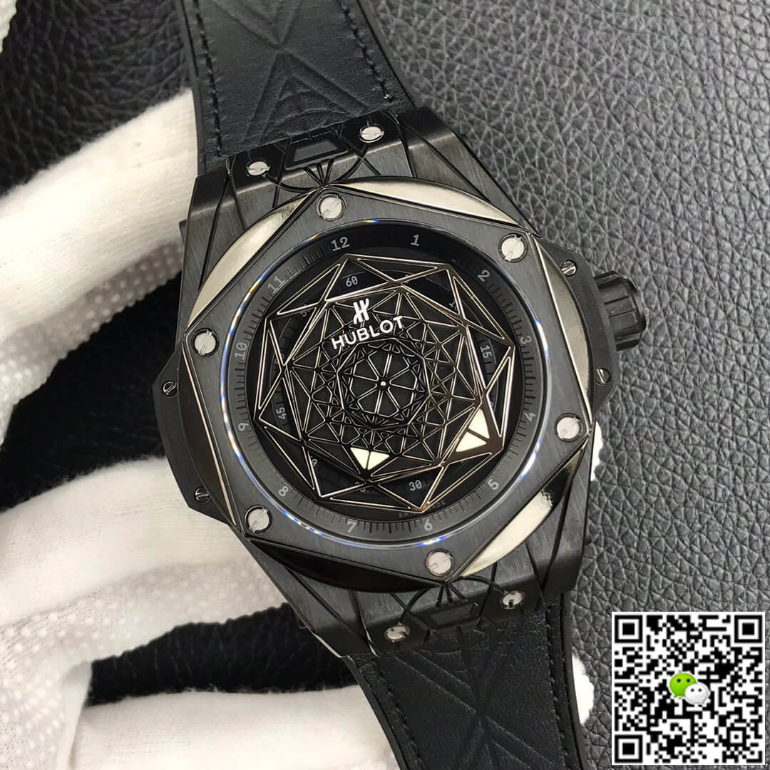 Replica Hublot Big Bang 415.CX.1112.VR.MXM18 1:1 Best Edition WWF Factory Black Dial