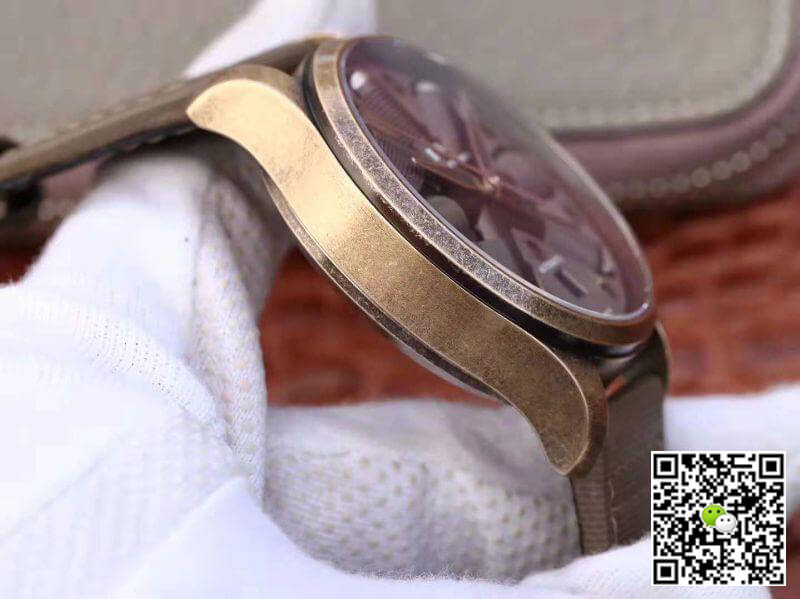 Replica IWC Schaffhausen Pilot Top Gun 1:1 Best Edition Swiss ETA A23J Bronze Nylon Strap