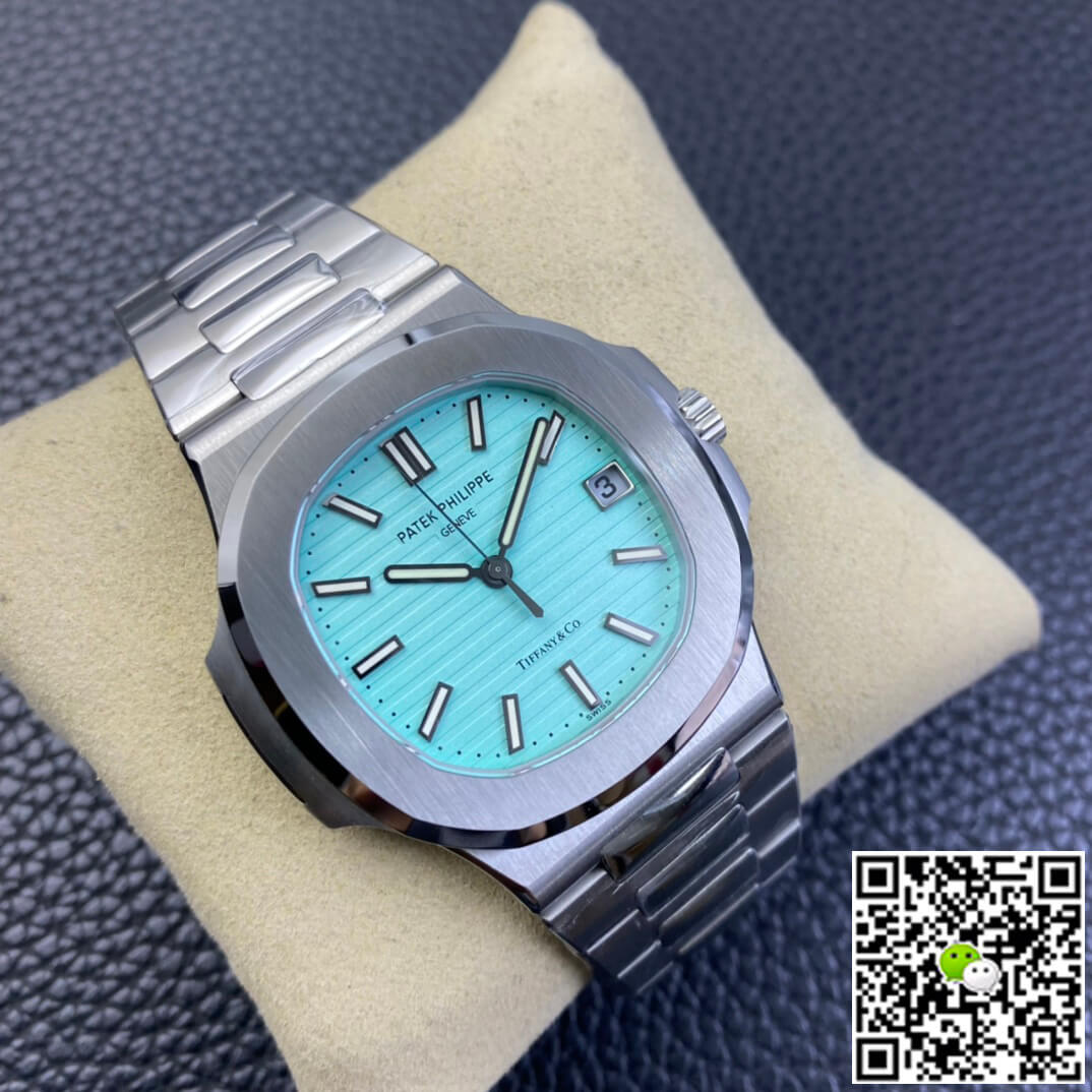 Replica Pat*k Phi1i*pe Nautilus 5711/1A-018 1:1 Best Edition 3K Factory T*f*ny Blue Dial
