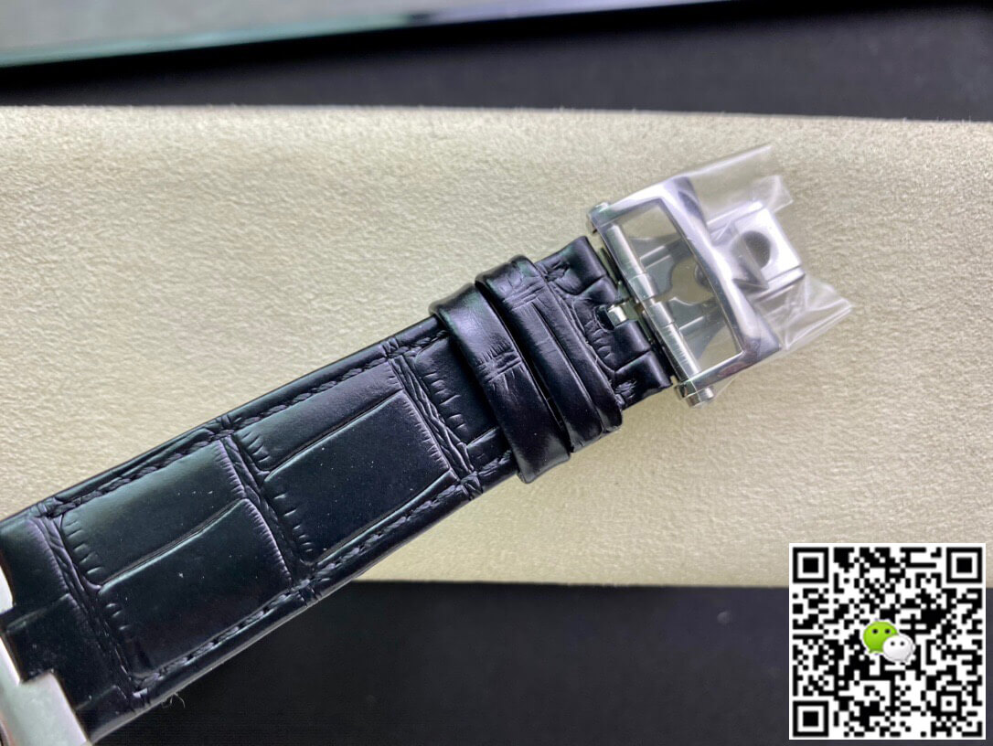 Replica Vacheron C0nstan1n Overseas 4300V 1:1 Best Edition 8F Factory Leather Strap
