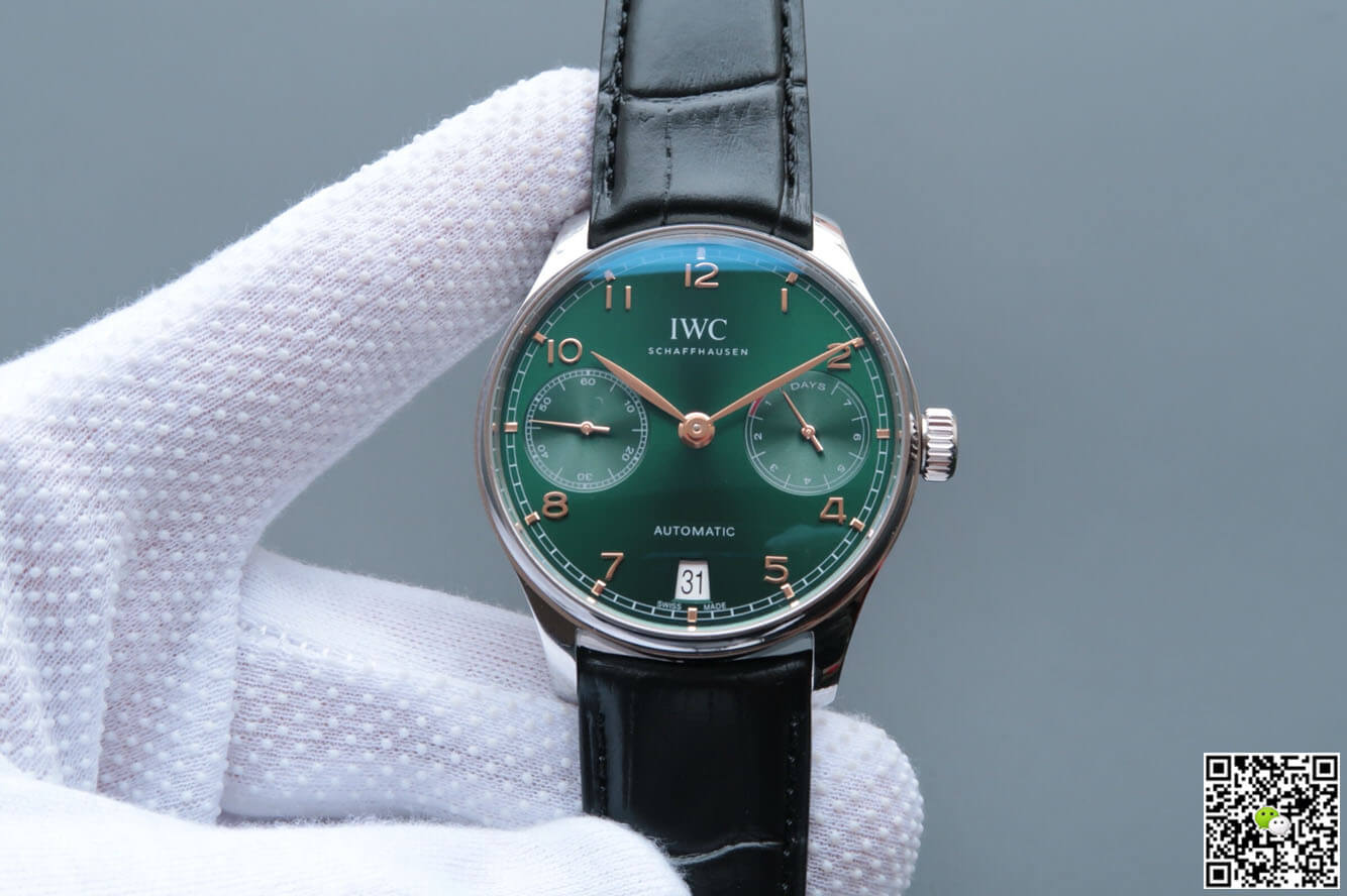 Replica IWC Portugieser IW500708 1:1 Best Edition ZF Factory V5 Green Dial