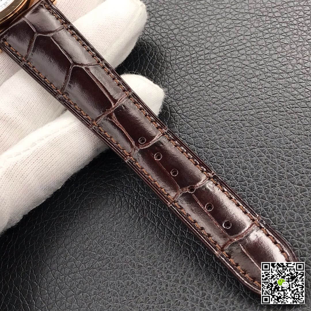 Replica Pat*k Phi1i*pe Calatrava 5296R-001 1:1 Best Edition ZF Factory Rose Gold White Dial