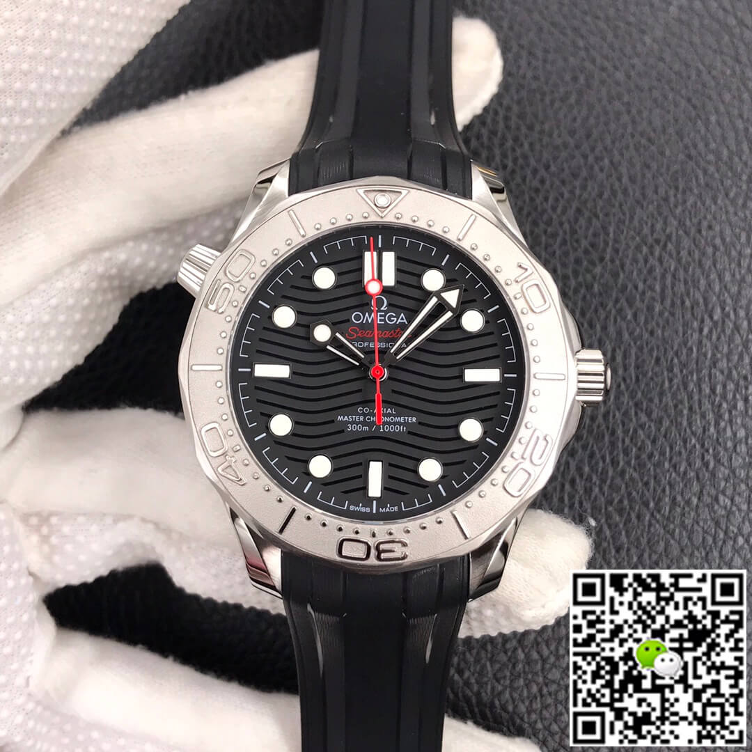 Replica 0me*ga Seamaster Diver 300M 210.32.42.20.01.002 1:1 Best Edition VS Factory Black Dial