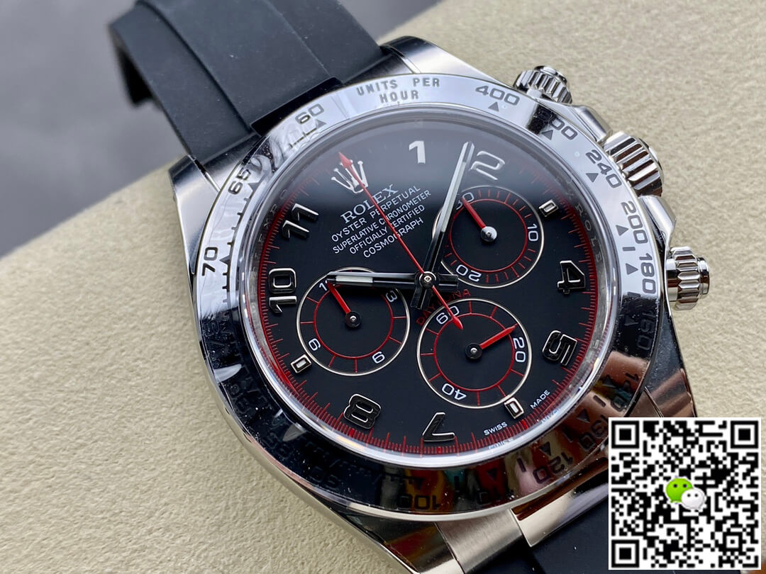 Replica R01ex Cosmograph Daytona 116509 1:1 Best Edition Clean Factory Black Dial