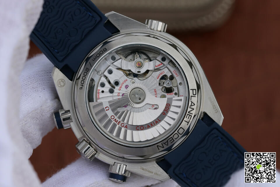 Replica 0me*ga Seamaster Ocean Planet 600M 215.33.46.51.03.001 1:1 Best Edition OM Factory Blue Bezel