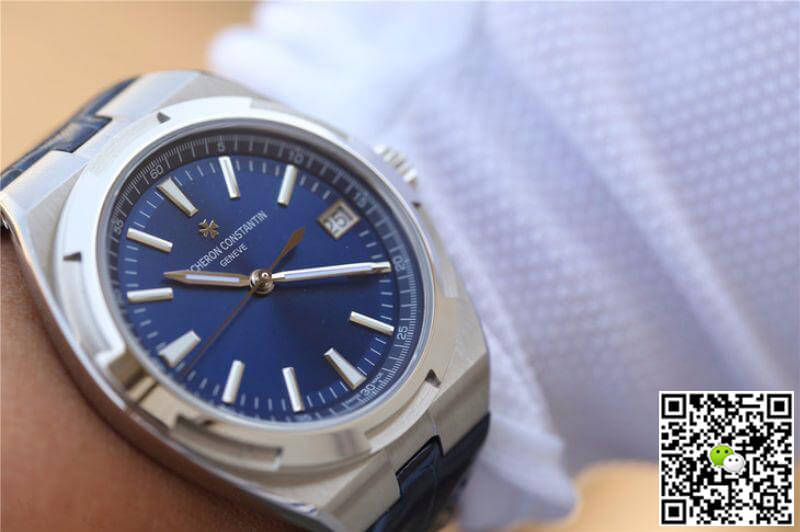 Vacheron C0nstan1n Replica Overseas 47040 JJ Factory 1:1 Best Edition Swiss ETA9015 Blue Dial